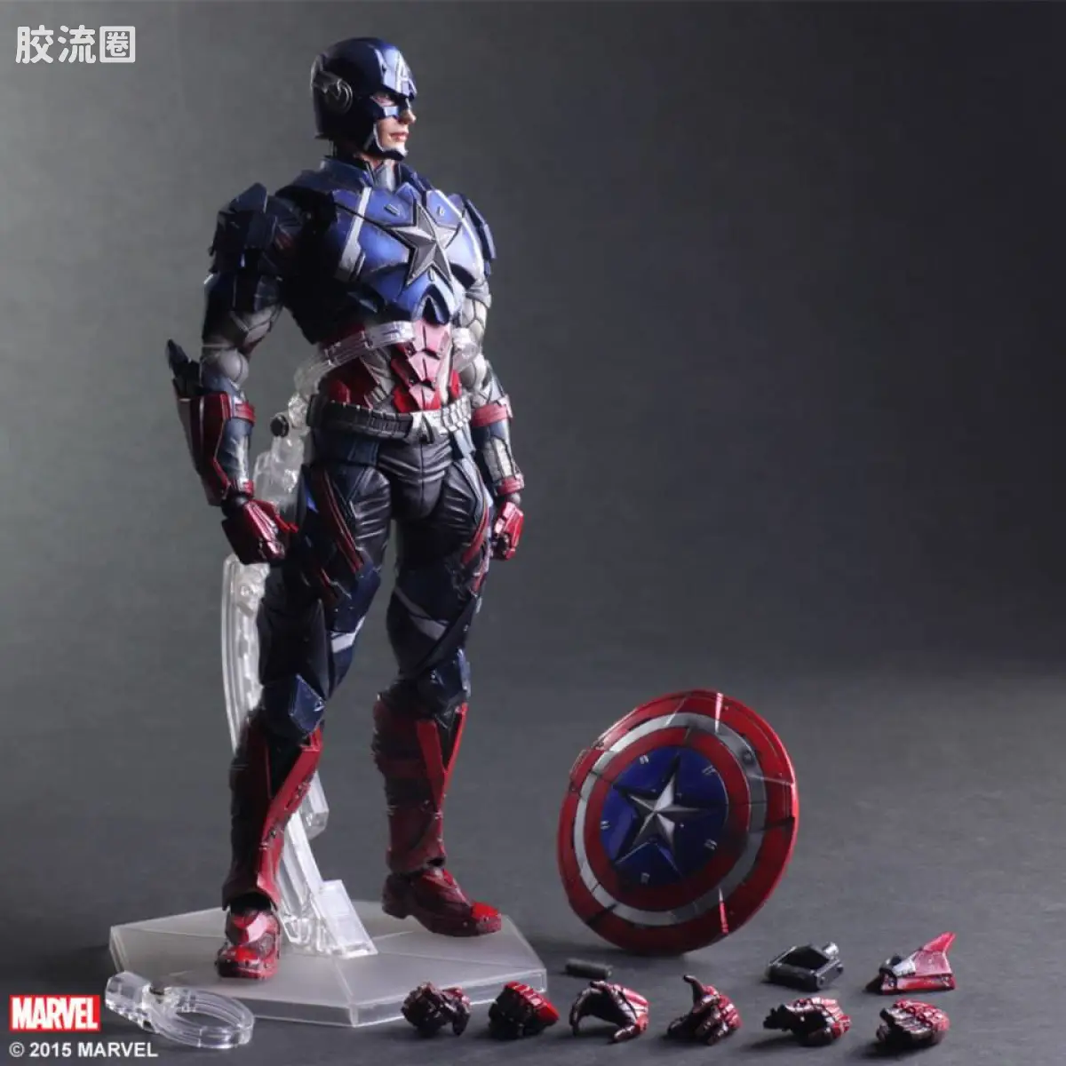 PlayArts改 Marvel 漫画系列 VARIAN- 美国队长 - 图片
