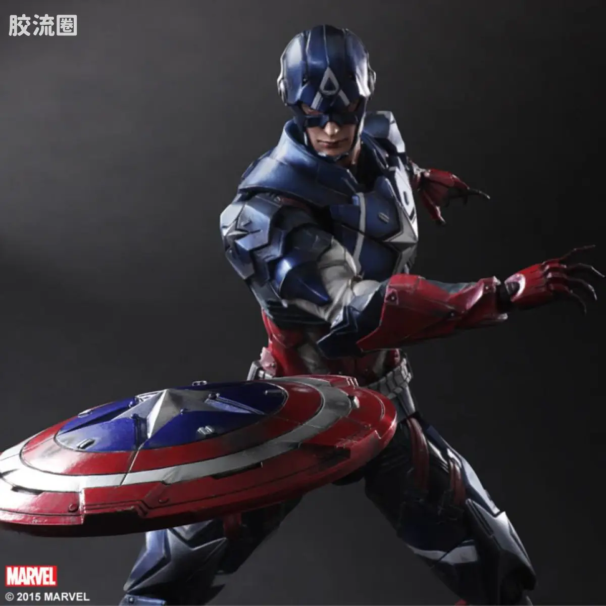 PlayArts改 Marvel 漫画系列 VARIAN- 美国队长 - 图片