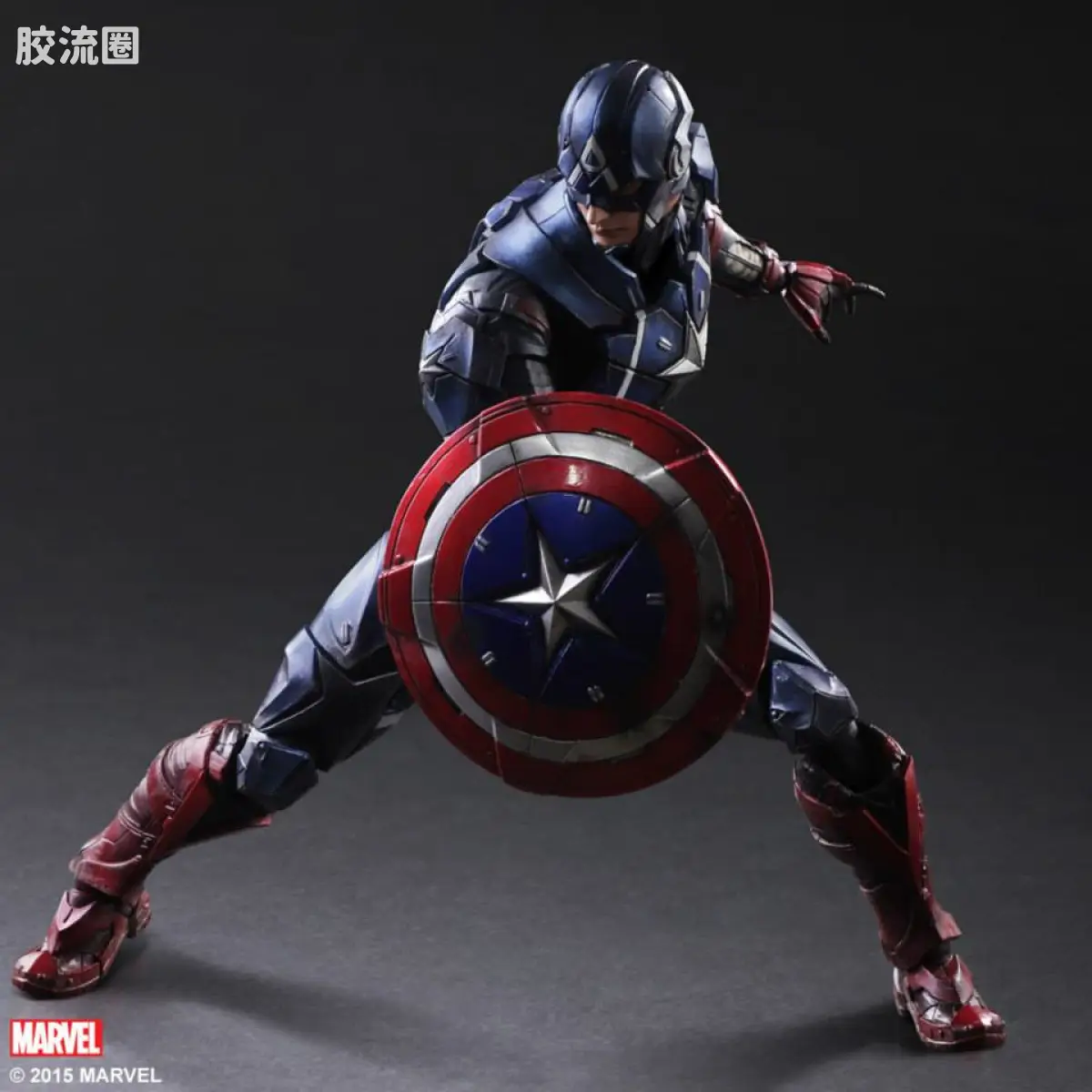 PlayArts改 Marvel 漫画系列 VARIAN- 美国队长 - 图片