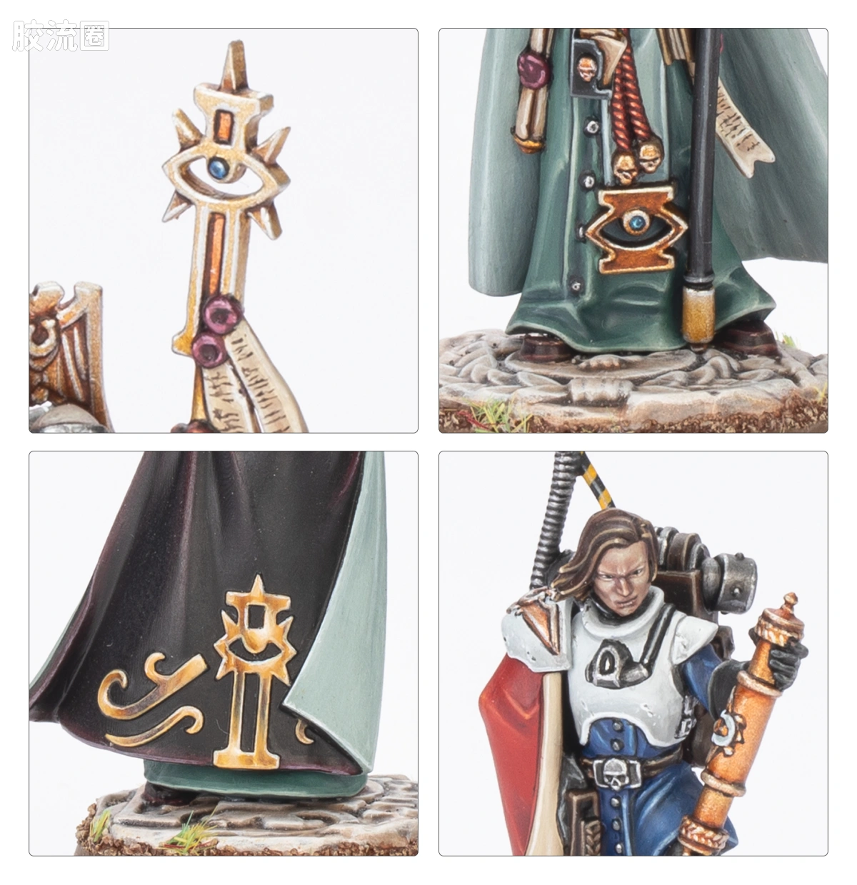 战锤40K Ultramarines 极限战士 10版 二连长泰图斯与奥特拉玛守望者 - 图片
