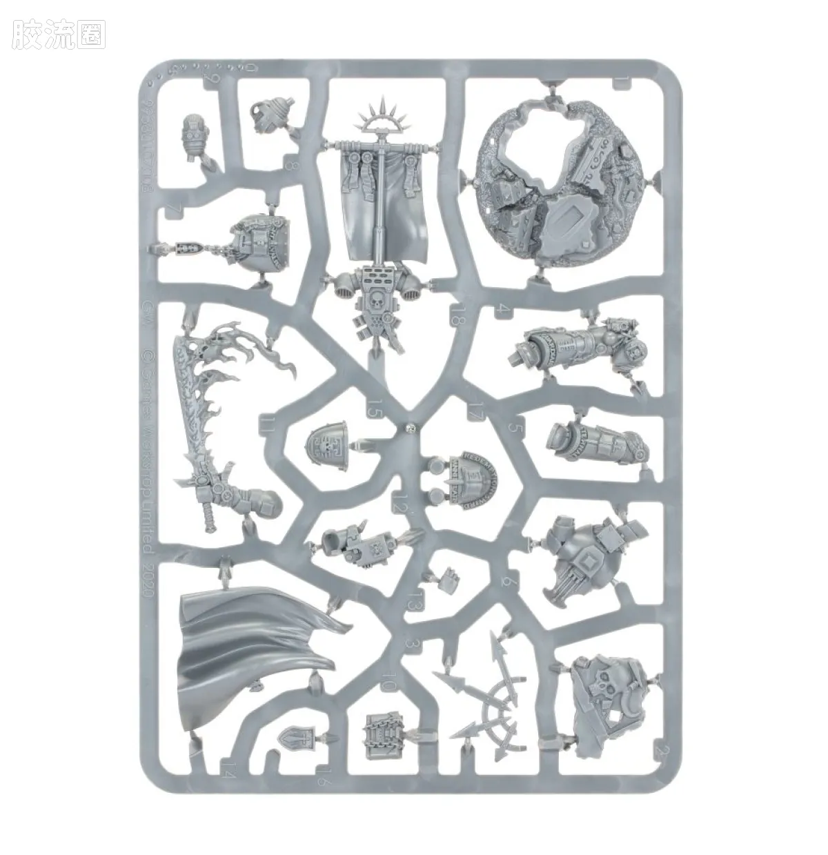 战锤40K Grey Knights 灰骑士 9版 克罗堡主 - 图片