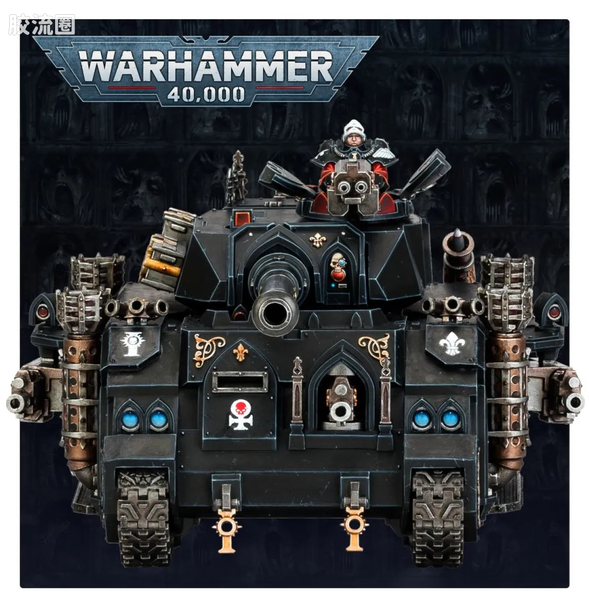 战锤40K Adepta Sororitas 修女会 9版 惩戒者坦克 - 图片