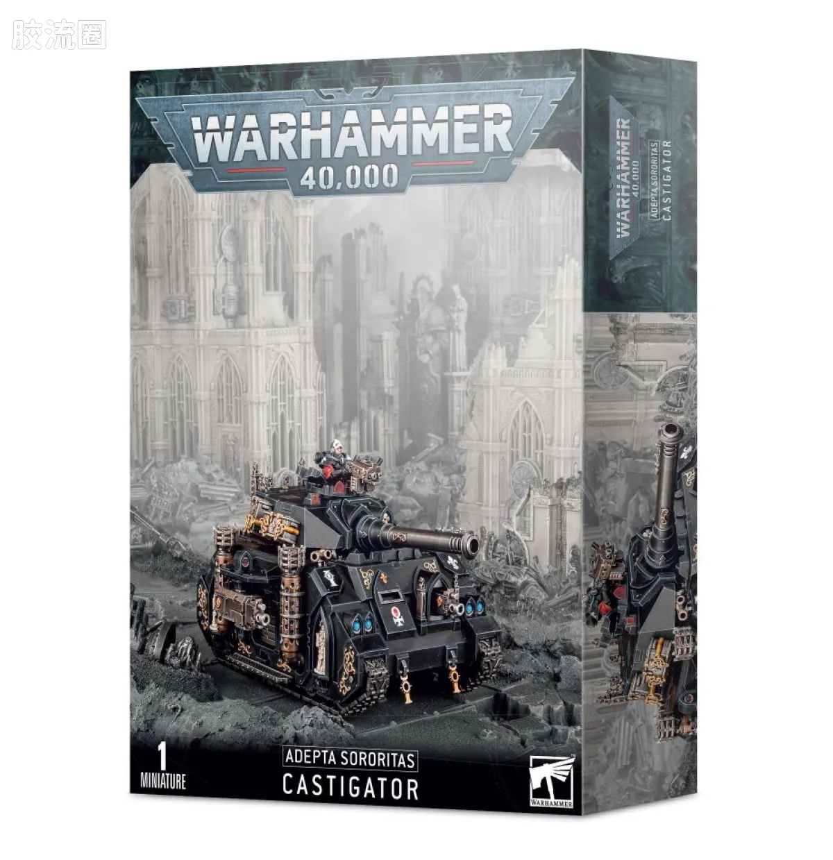 战锤40K Adepta Sororitas 修女会 9版 惩戒者坦克 - 图片