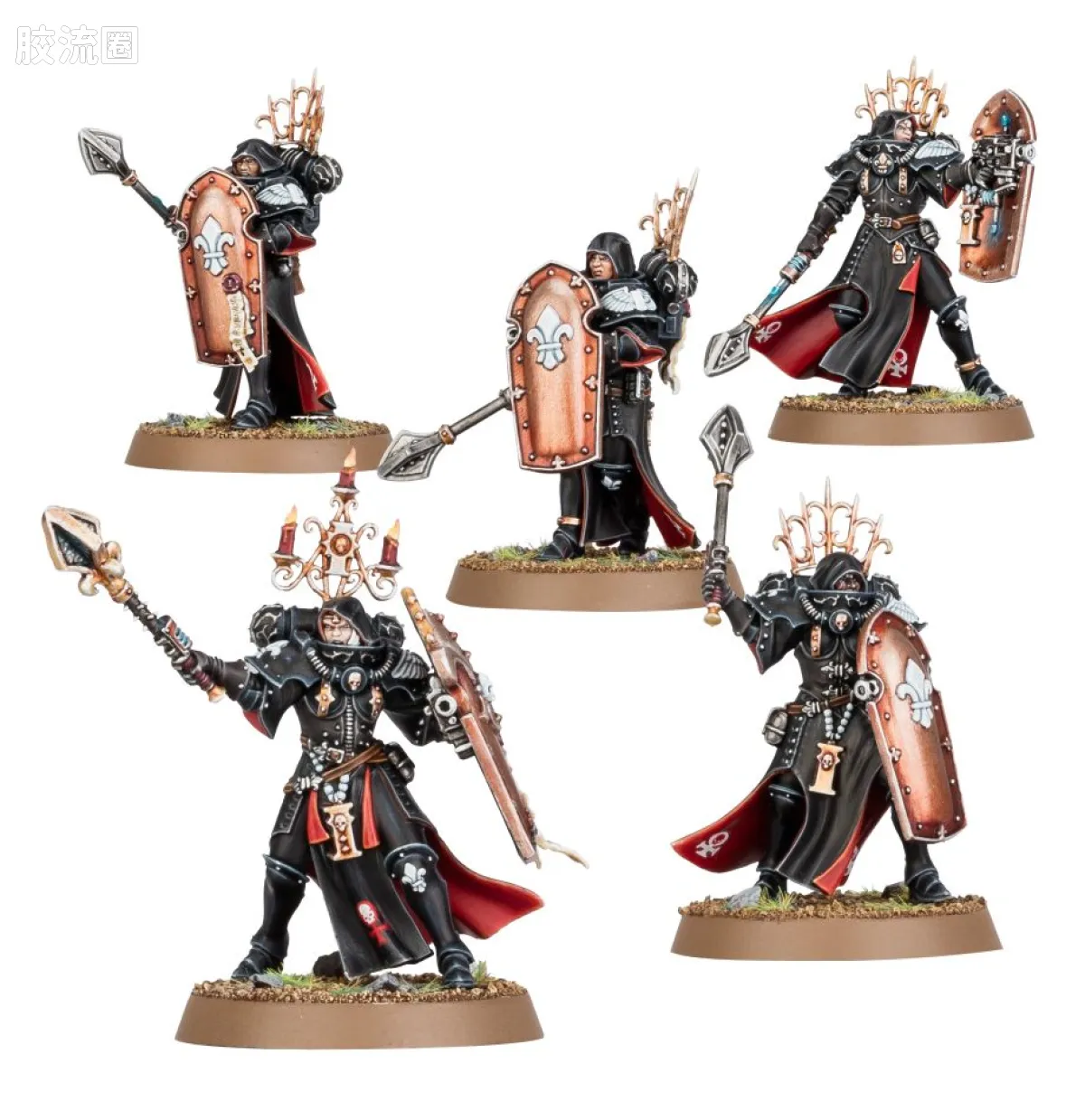 战锤40K Adepta Sororitas 修女会 9版 洁天使圣徒 - 图片
