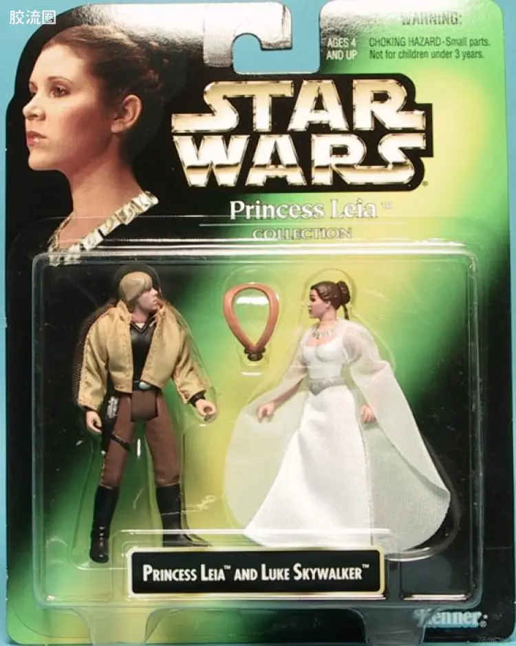 星球大战 THE POWER OF THE FORCE 套装版系列 Ceremonial Luke and Ceremonial Leia