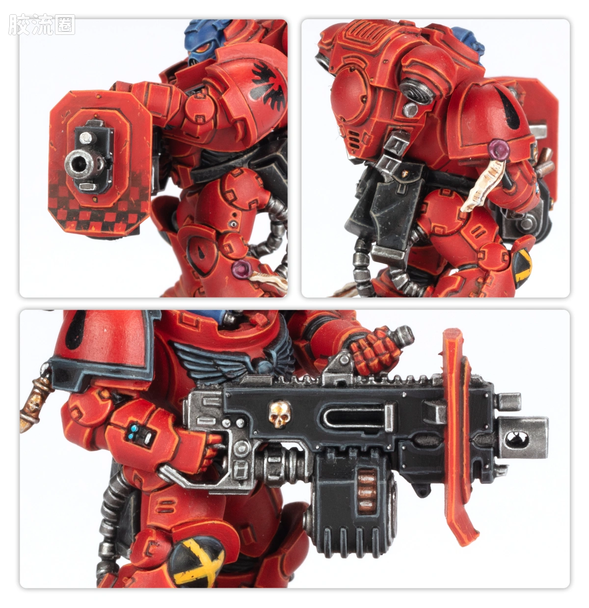 战锤40K Space Marines 星际战士通用单位 10版 哈米吉多顿的勇士 - 图片