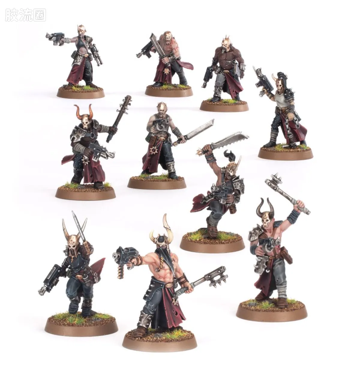 战锤40K Chaos Space Marines 混沌星际战士 9版 混沌教众 - 图片