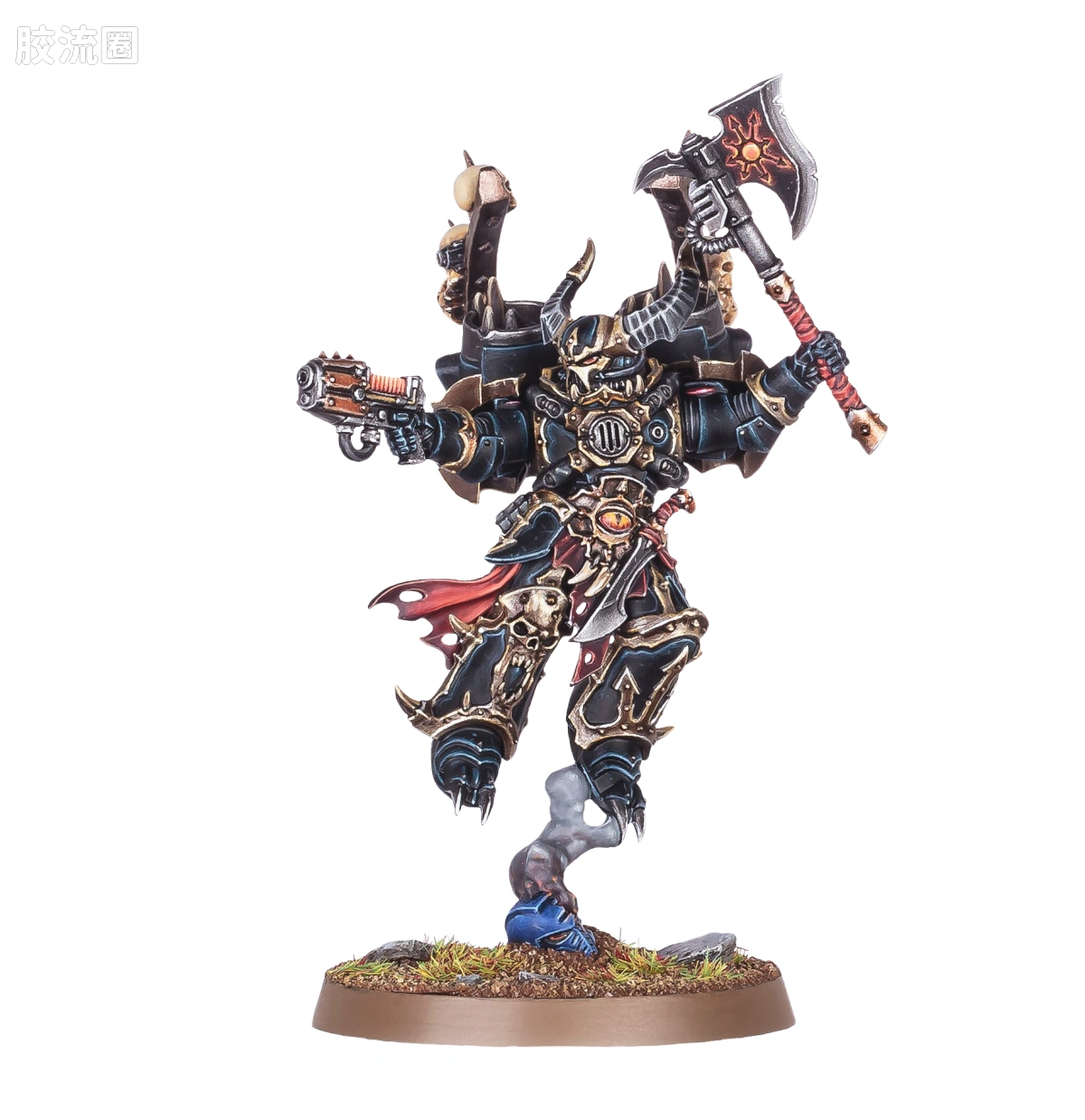 战锤40K Chaos Space Marines 混沌星际战士 10版 跳跃背包混沌领主 - 图片
