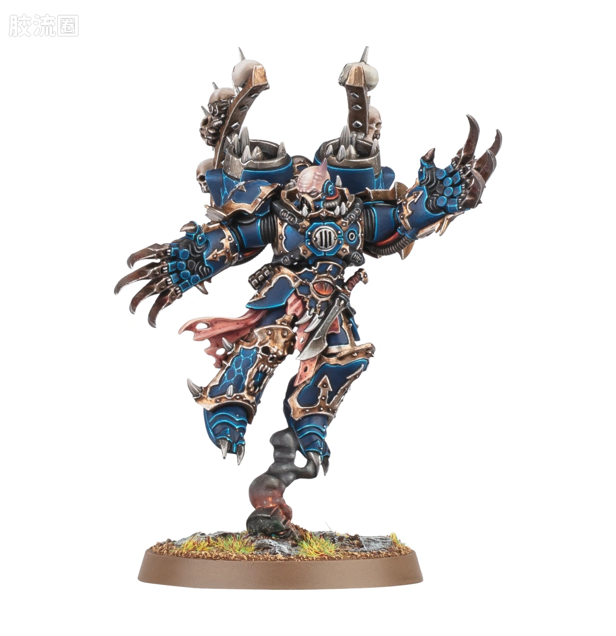 战锤40K Chaos Space Marines 混沌星际战士 10版 跳跃背包混沌领主 - 图片