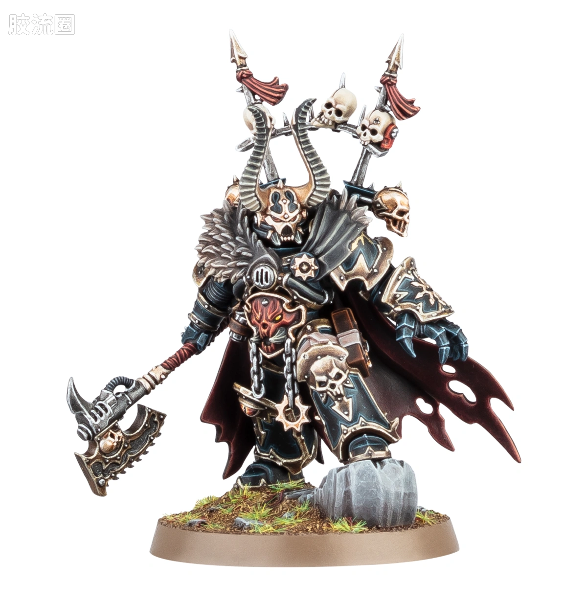 战锤40K Chaos Space Marines 混沌星际战士 10版 混沌领主 - 图片