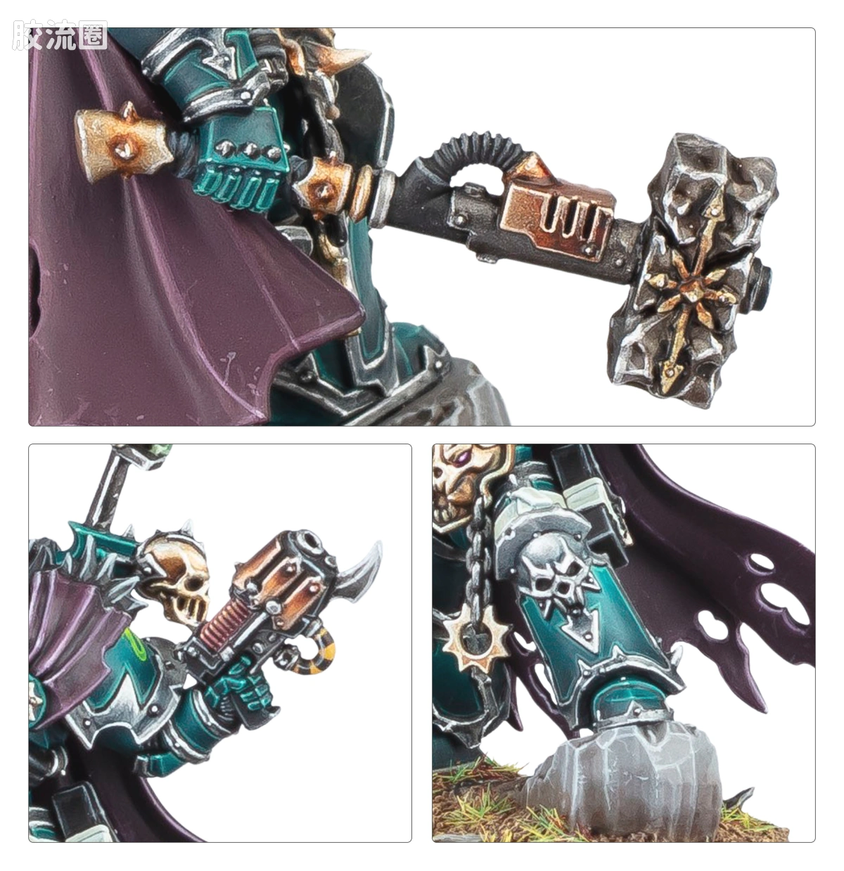 战锤40K Chaos Space Marines 混沌星际战士 10版 混沌领主 - 图片