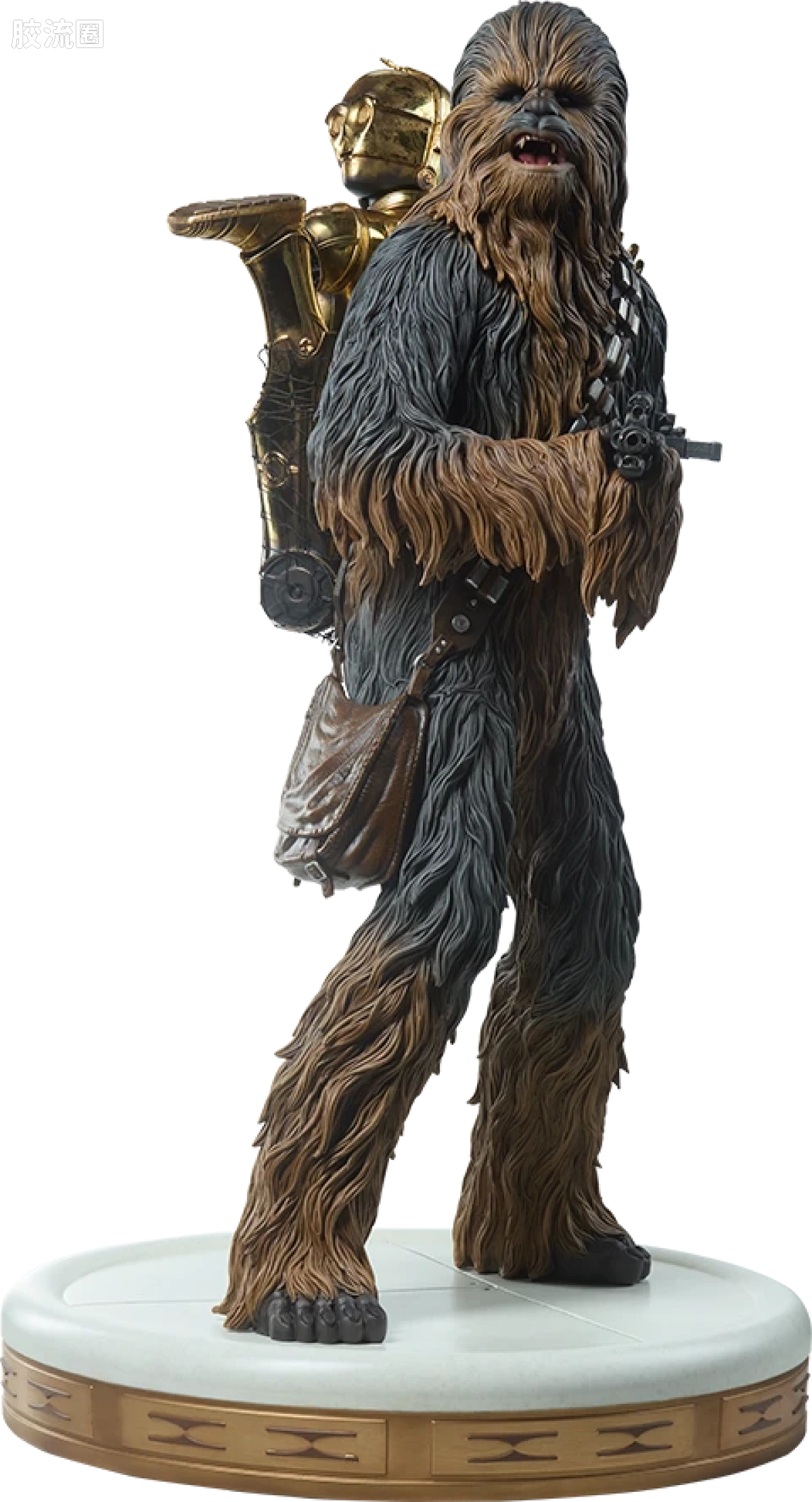 sideshow静态模型系列 Premium Format Chewbacca™ and C-3PO™ - 图片