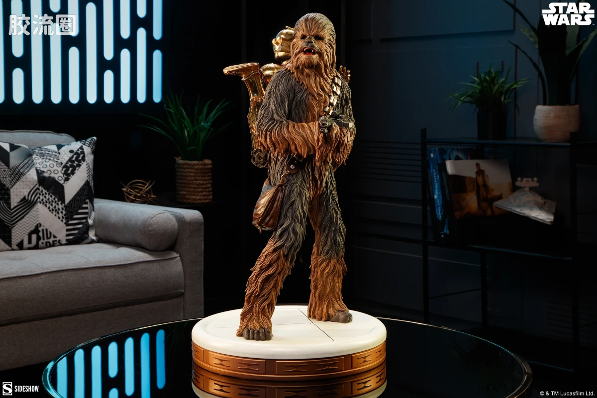 sideshow静态模型系列 Premium Format Chewbacca™ and C-3PO™ - 图片