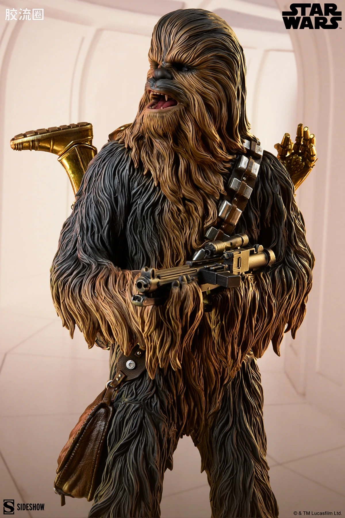 sideshow静态模型系列 Premium Format Chewbacca™ and C-3PO™ - 图片