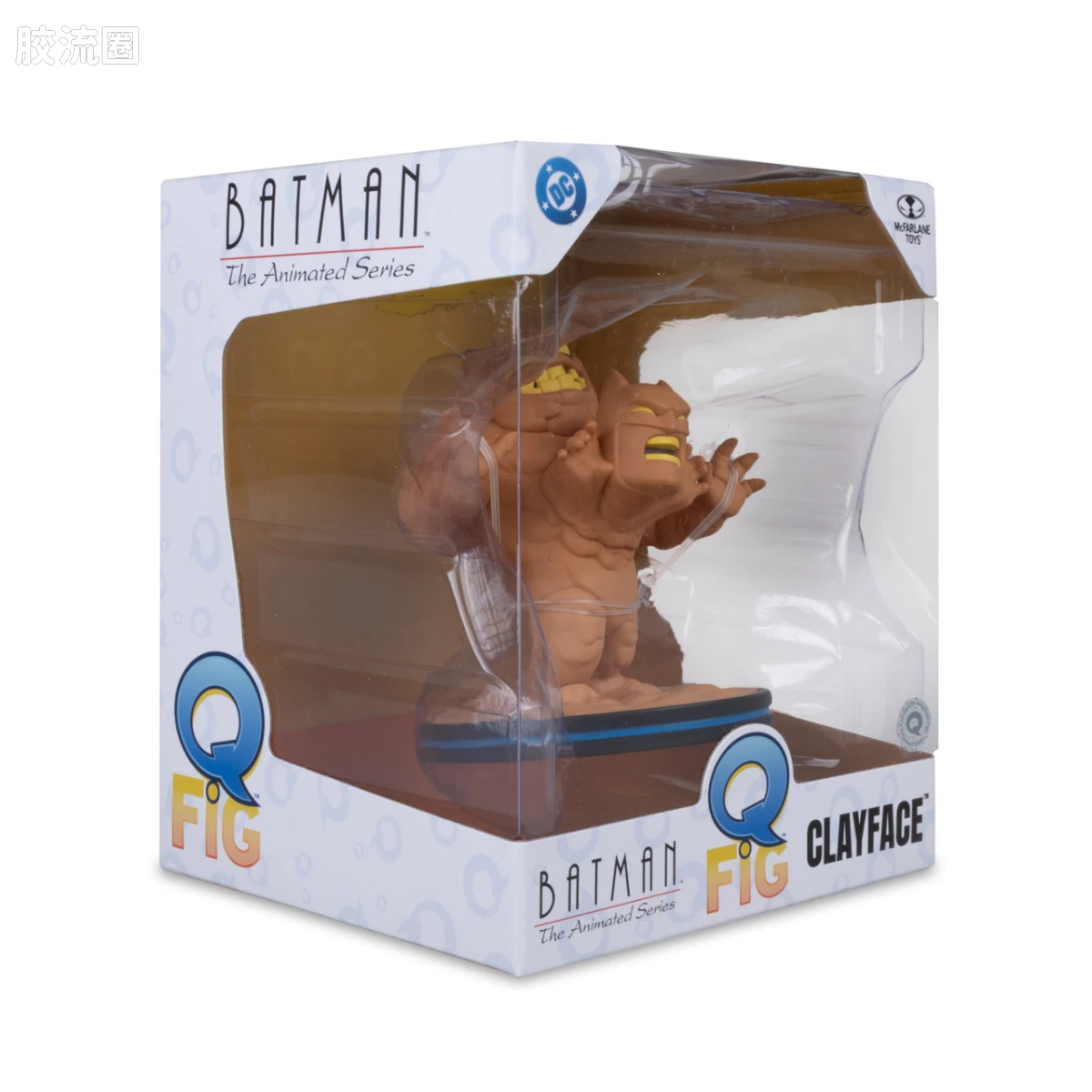 麦克法兰 DC多元宇宙/DC Direct 可动人偶系列 Q-Fig 泥面人 (蝙蝠侠：动画系列) - 图片