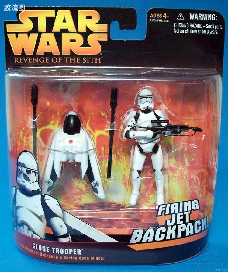 星球大战 西斯的复仇 豪华版系列 Clone Trooper (Firing Jet Backpack!)