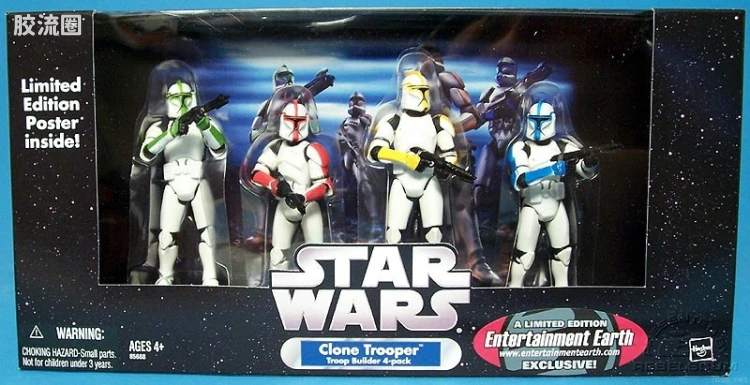 Clone Trooper Troop Builder 4-Pack  Color