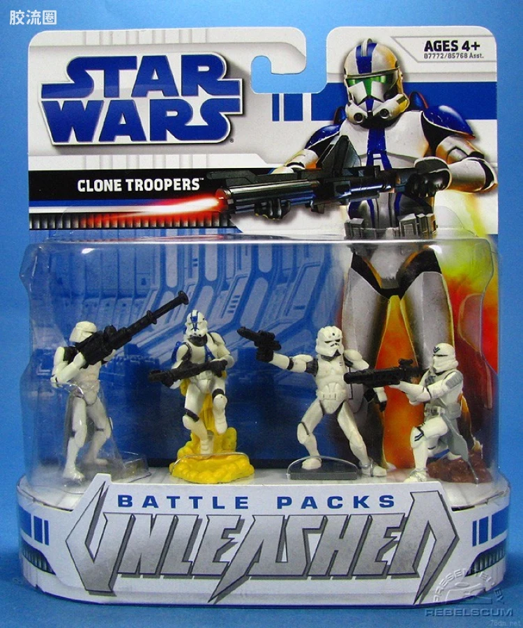 星球大战 UNLEASHED 2008版 战斗包 Clone Troopers (Battlefront II)
