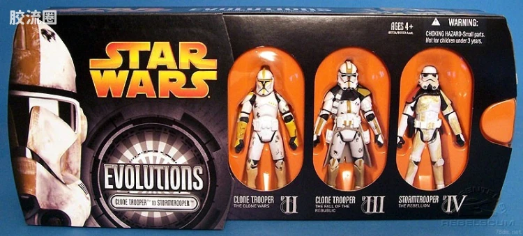 星球大战 西斯的复仇 进化系列 Clone Trooper to Stormtrooper I