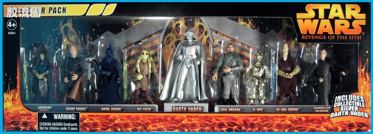 Collector Pack (9 Figures, including Silver Darth Vader)