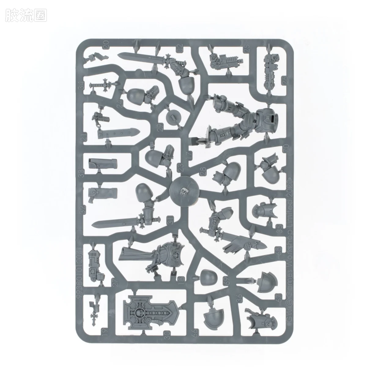 战锤40K Black Templars 黑色圣堂 战斗巡逻队：黑色圣堂 - 图片