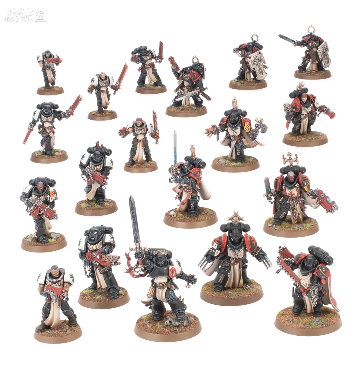 战锤40K Black Templars 黑色圣堂 战斗巡逻队：黑色圣堂 - 图片