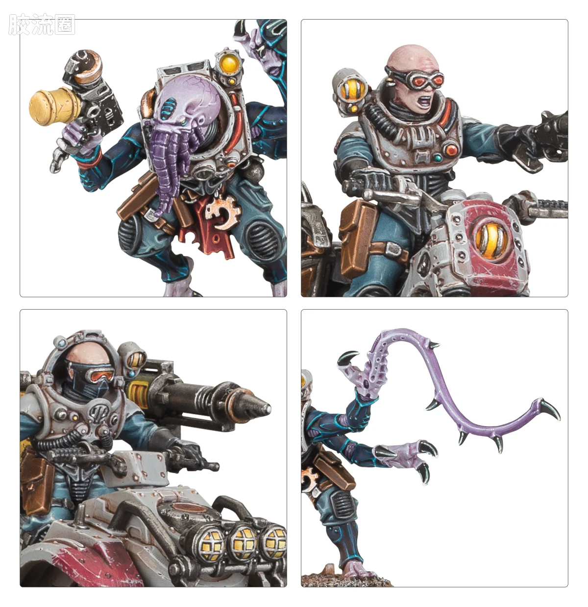 战锤40K Genestealer Cult 基因窃取者教派 战斗巡逻队：基因窃取者教派 - 图片