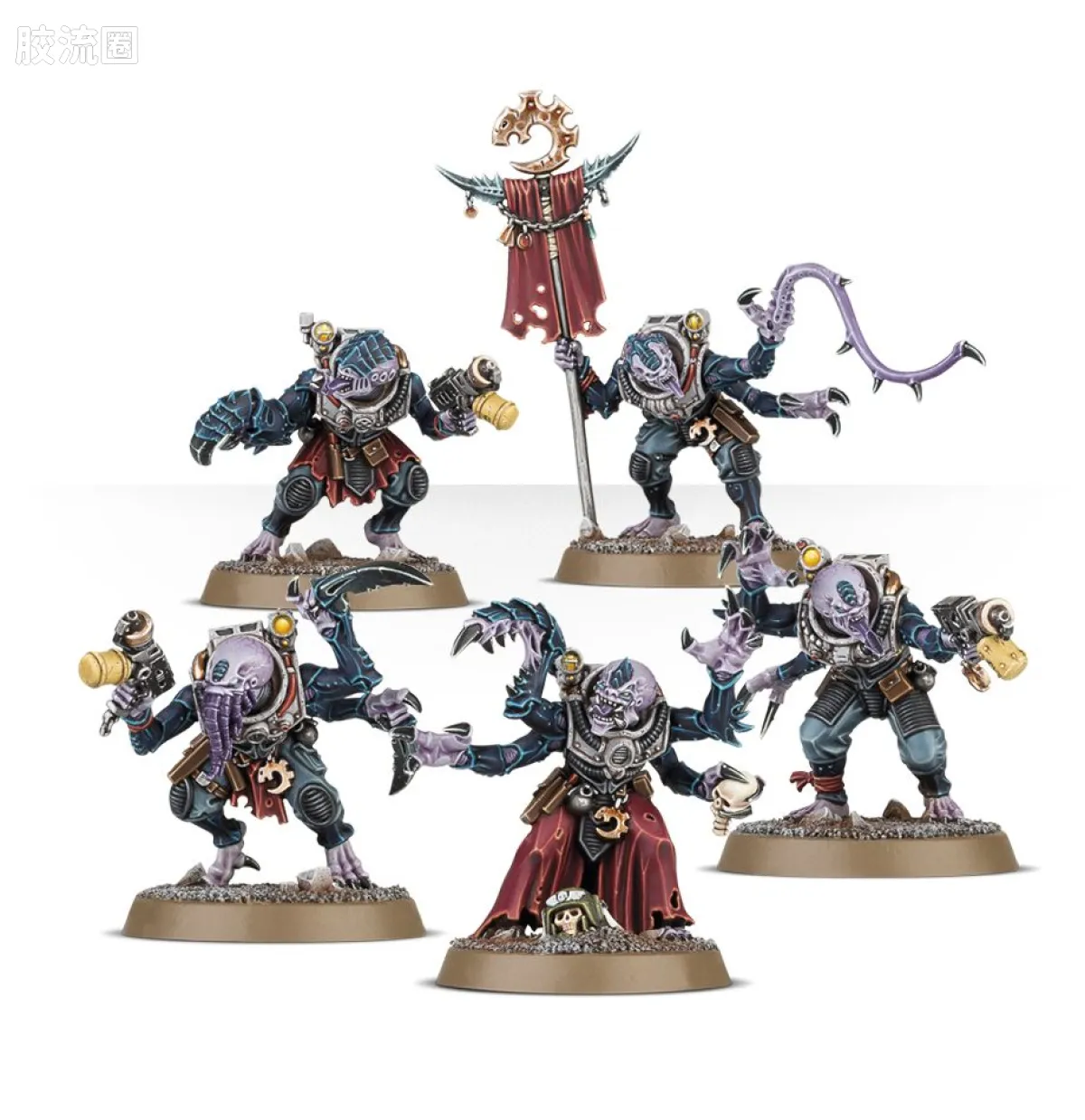 战锤40K Genestealer Cult 基因窃取者教派 战斗巡逻队：基因窃取者教派 - 图片