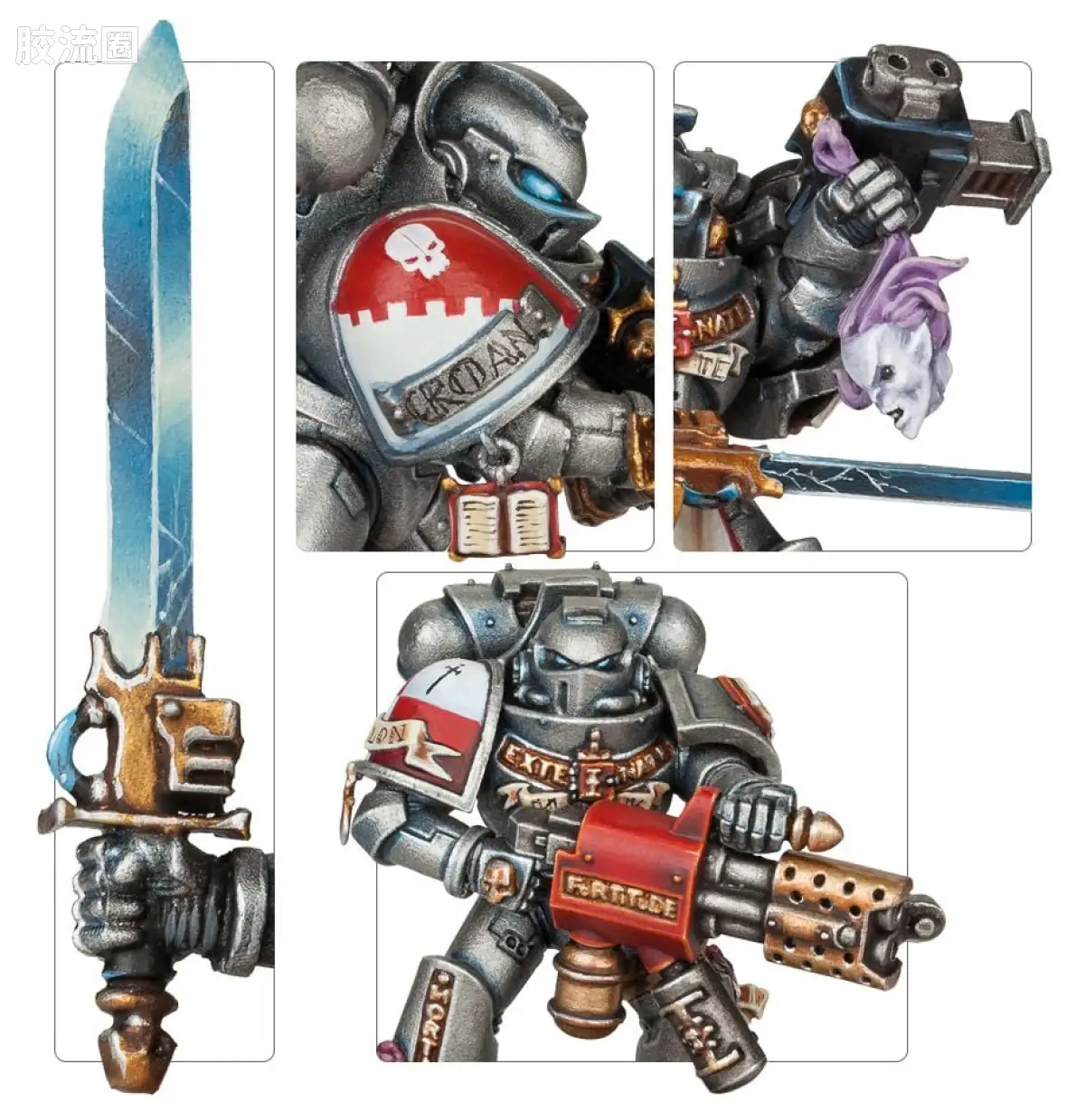 战锤40K Grey Knights 灰骑士 战斗巡逻队：灰骑士 - 图片