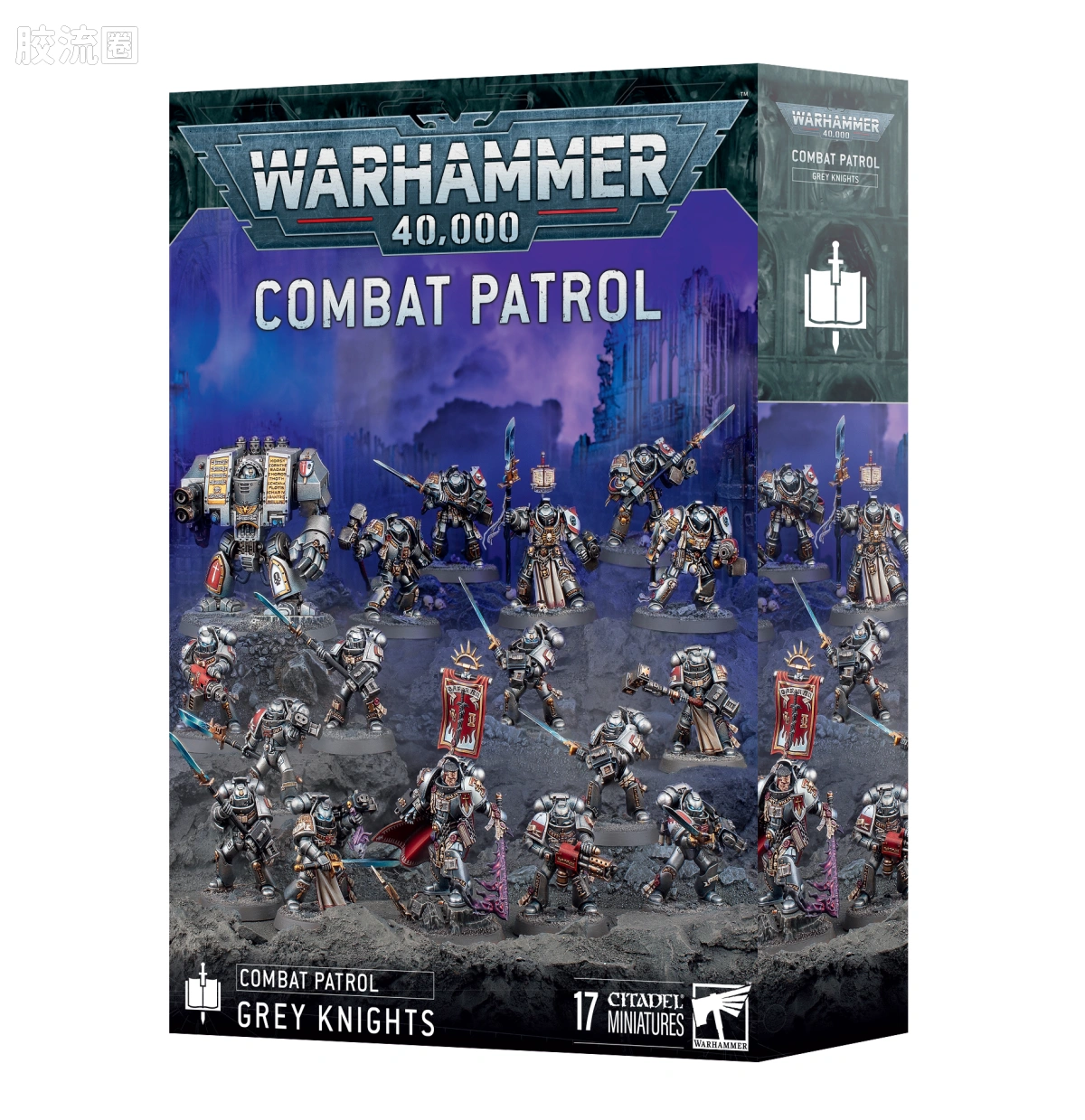 战锤40K Grey Knights 灰骑士 战斗巡逻队：灰骑士 - 图片