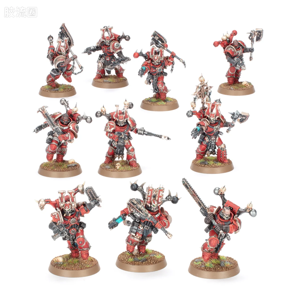 战锤40K World Eaters 吞世者 战斗巡逻队：吞世者 - 图片