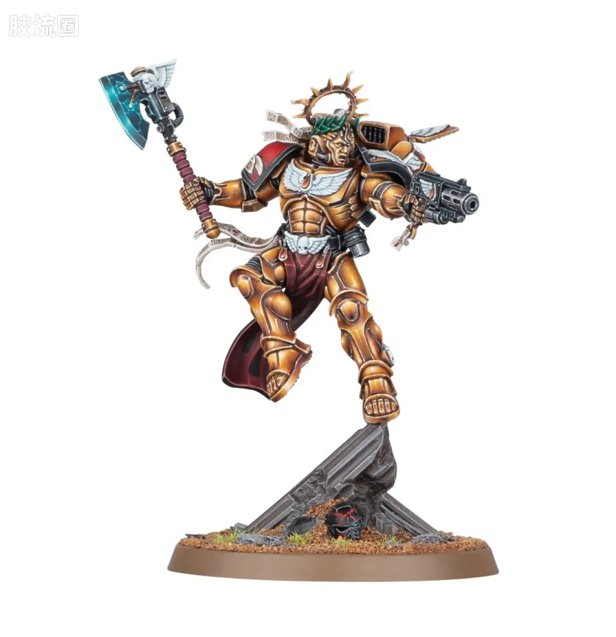 战锤40K Blood Angels 圣血天使 9版 战团长 但丁指挥官 - 图片