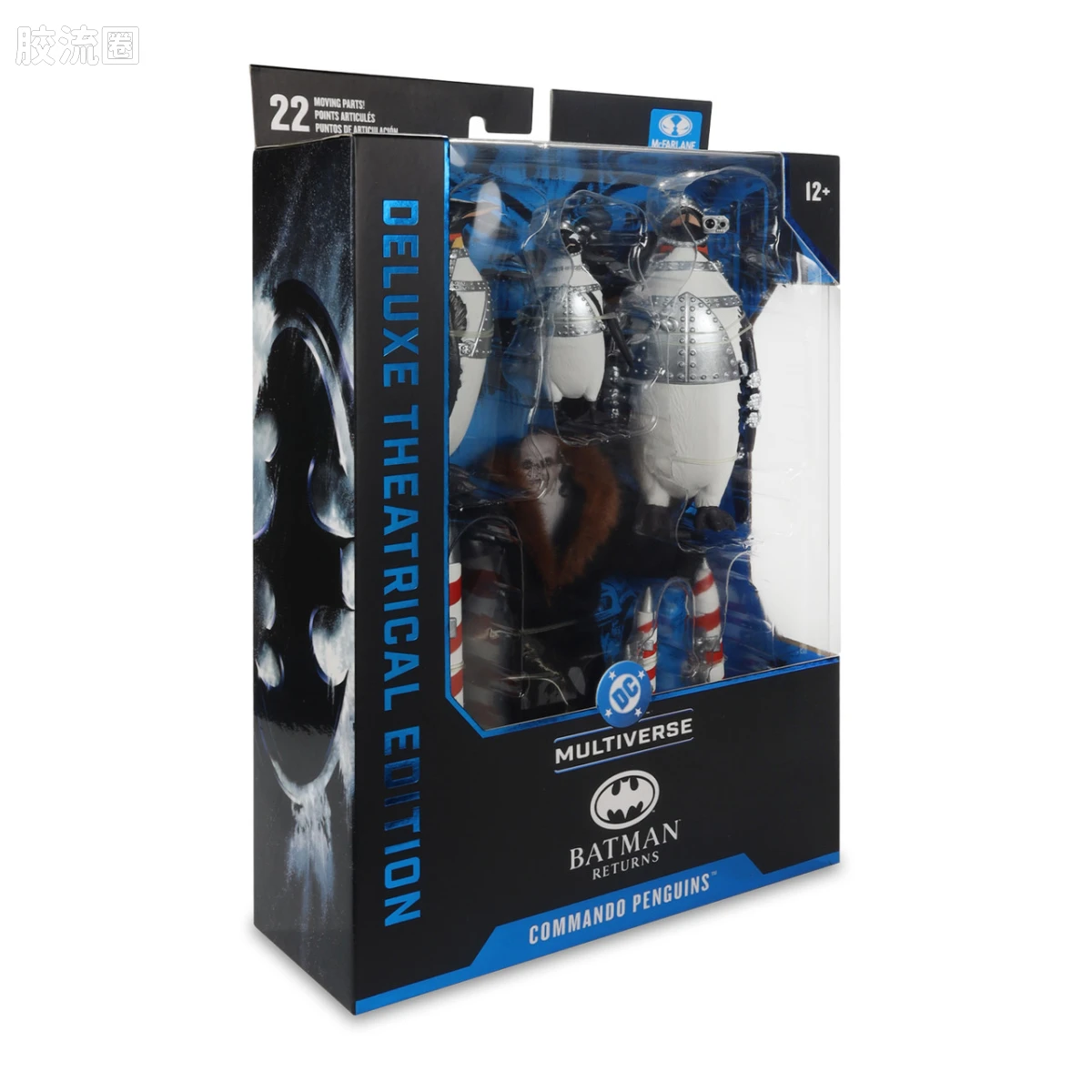 麦克法兰 DC多元宇宙/DC Direct 可动人偶系列 DC 电影系列 《蝙蝠侠归来》企鹅突击队 豪华版 - 图片