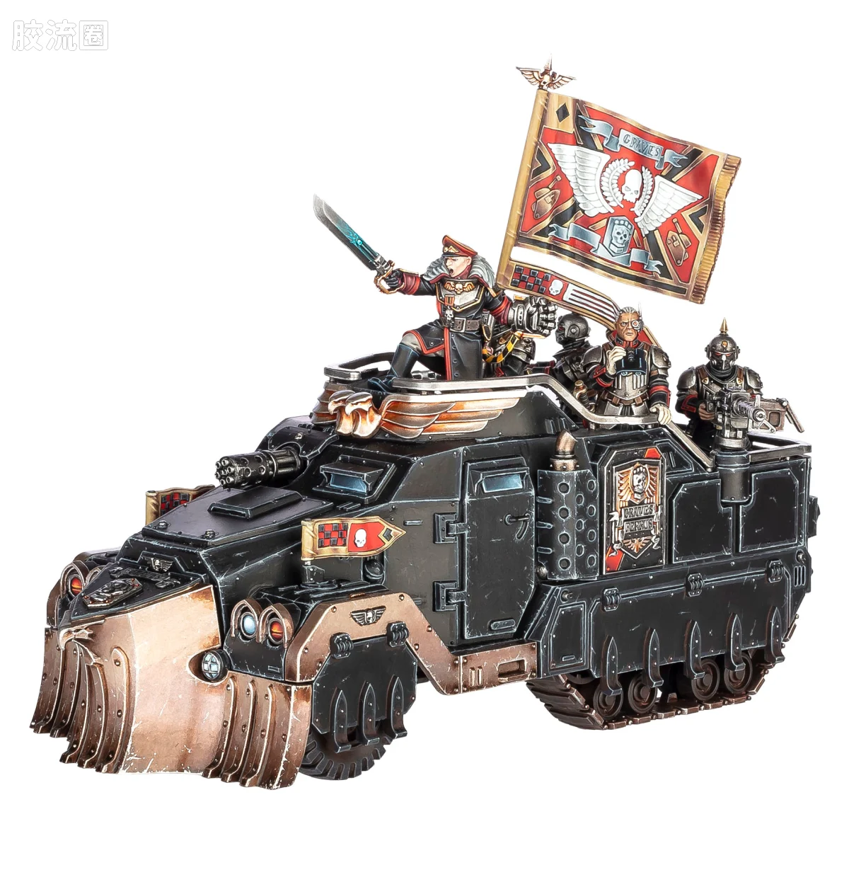 战锤40K Astra Militarum 星界军 10版 政委格雷夫斯 - 图片