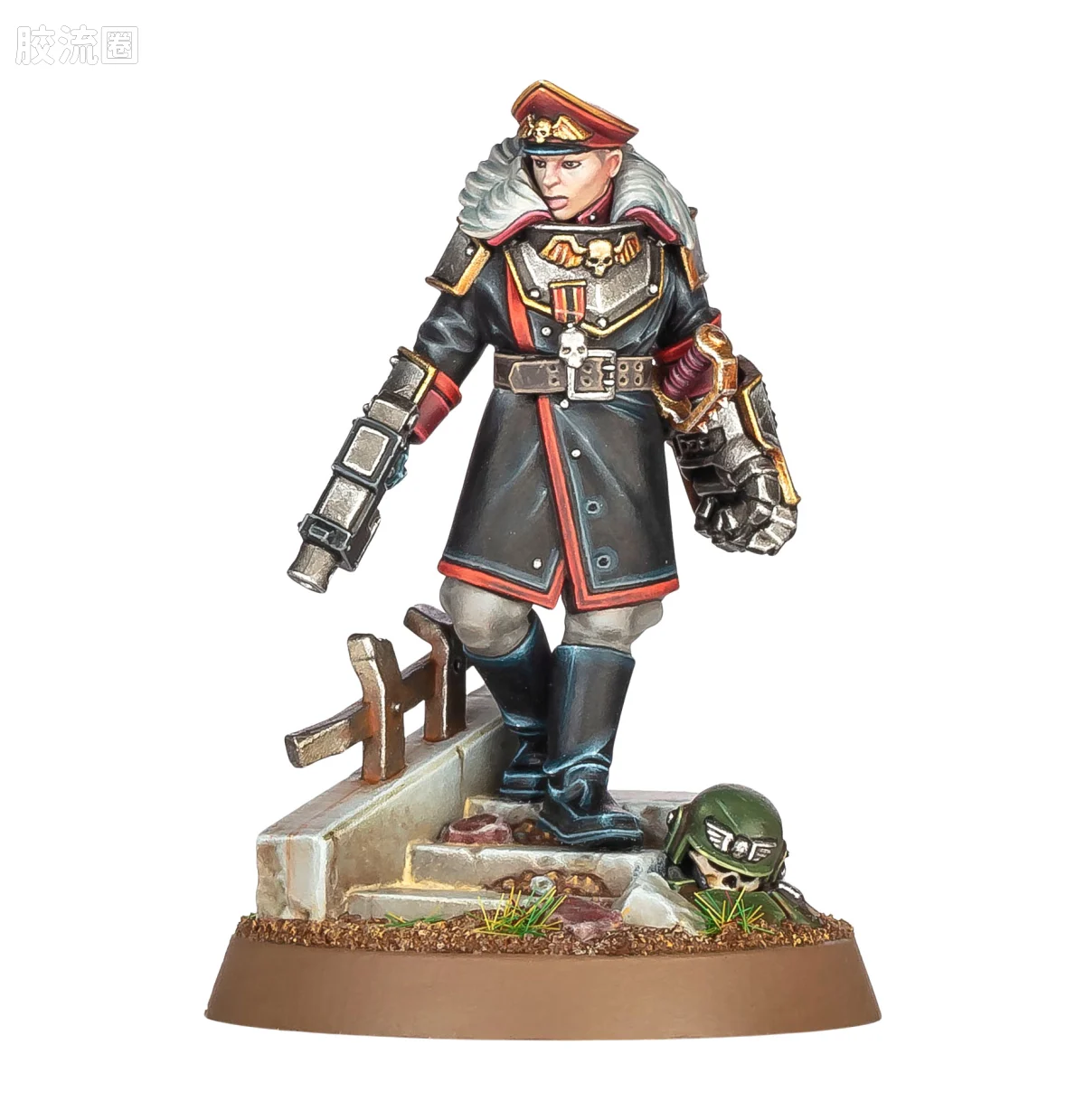 战锤40K Astra Militarum 星界军 10版 政委格雷夫斯 - 图片