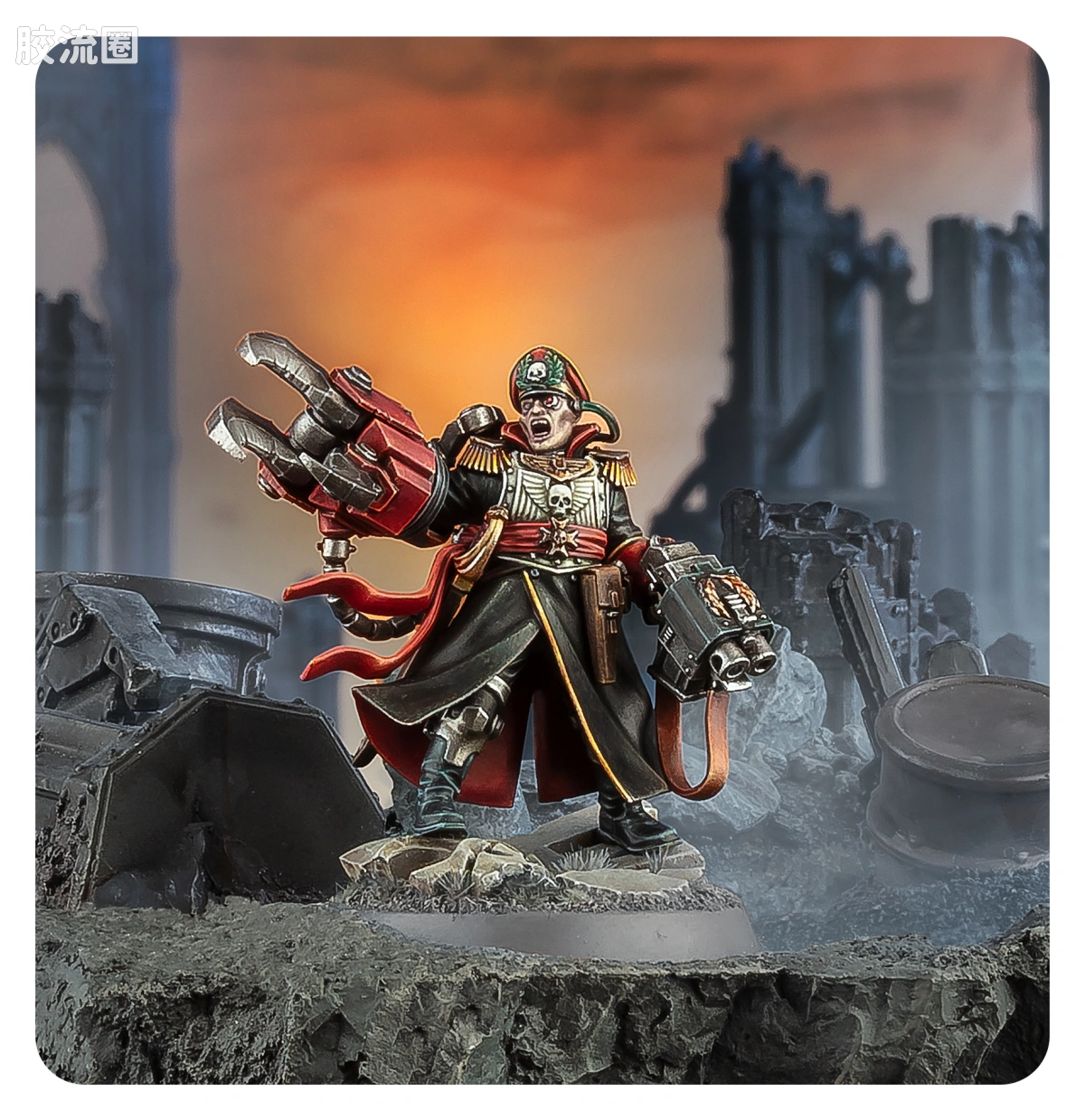 战锤40K Astra Militarum 星界军 10版 政委 雅瑞克 - 图片