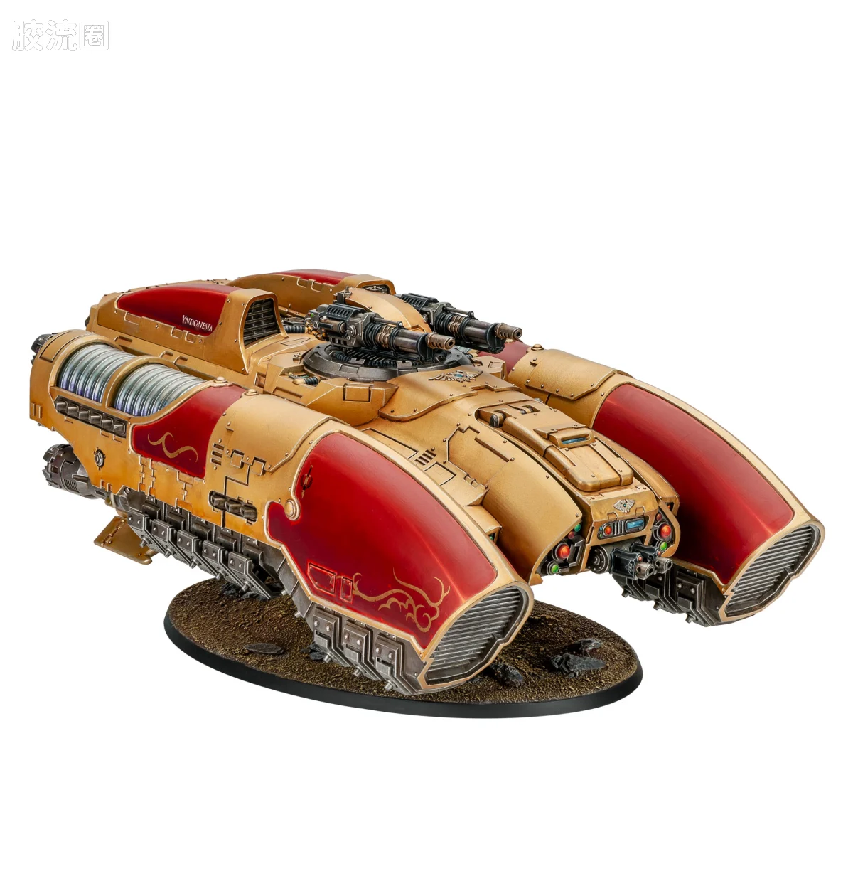 战锤40K Adeptus Custodes 帝皇禁军 科洛努斯引力运兵车 - 图片
