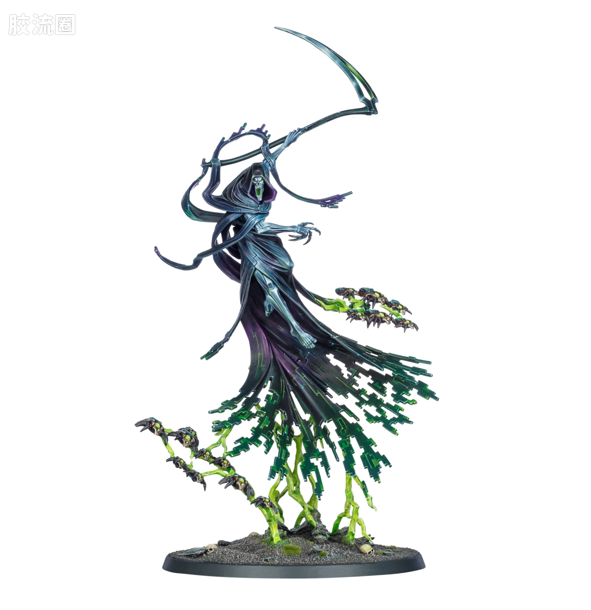 战锤40K Necron 太空死灵 10版 拥夜者星神碎片 - 图片