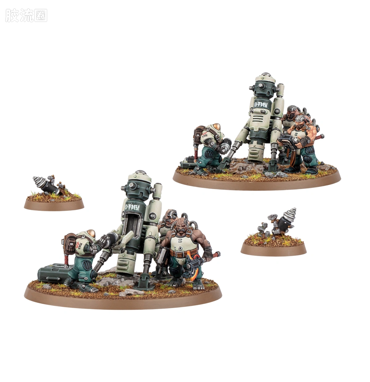战锤40K Leagues of Votann/Squats 沃坦联盟/短人 10版 深岩撼地者 - 图片