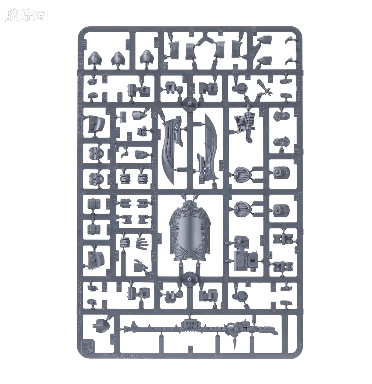 战锤40K Adeptus Custodes 帝皇禁军 禁军无畏机甲 - 图片