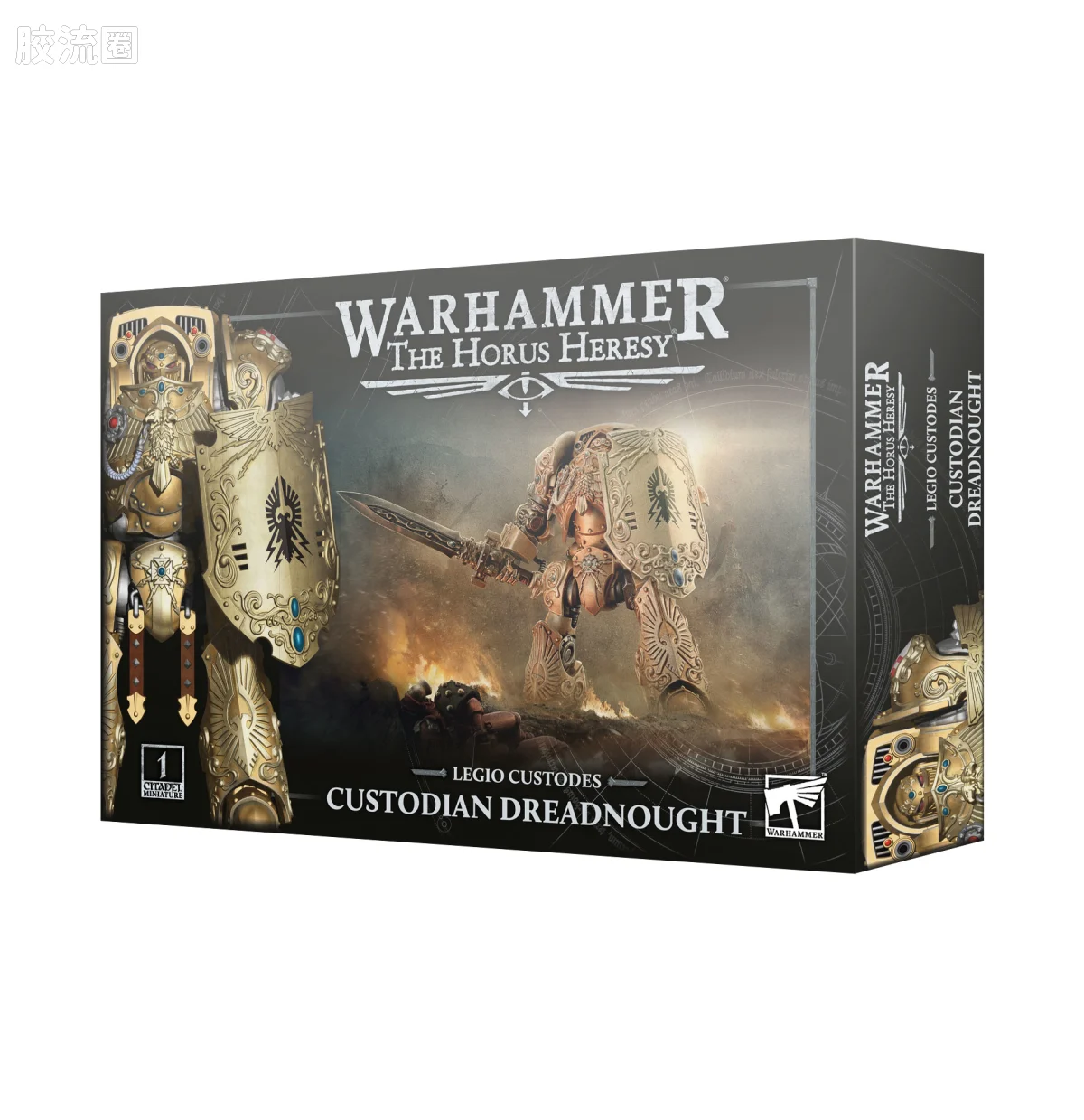 战锤40K Adeptus Custodes 帝皇禁军 禁军无畏机甲 - 图片