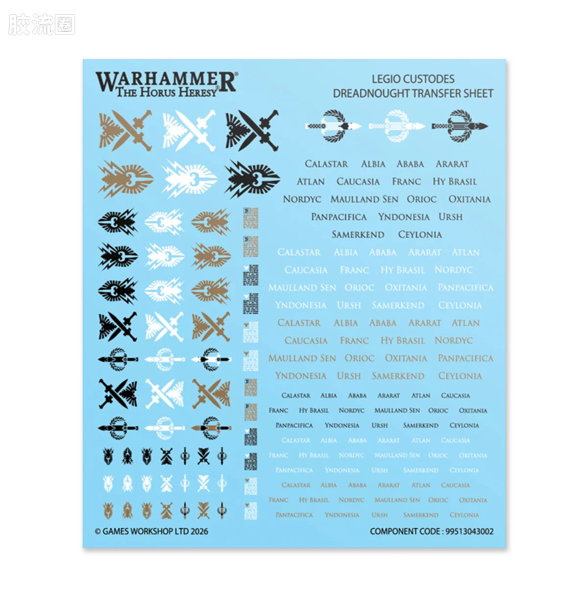 战锤40K Adeptus Custodes 帝皇禁军 禁军无畏机甲 - 图片