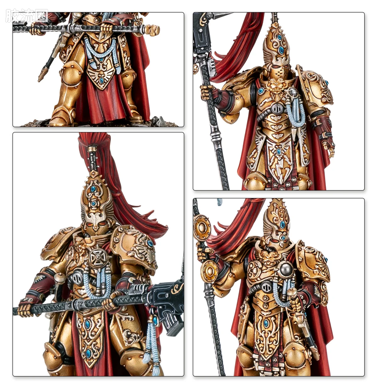 战锤40K Adeptus Custodes 帝皇禁军 禁军卫兵兄弟会 - 图片