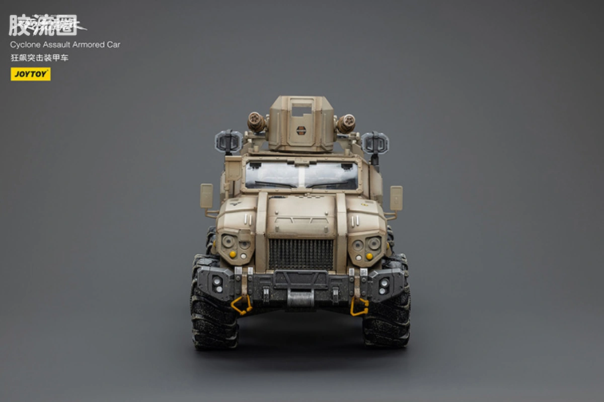 JOYTOY 战星辰系列 载具 狂飙重装越野车 沙色款 - 图片