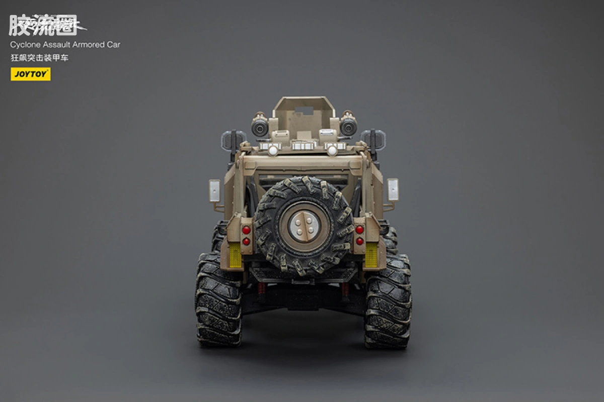 JOYTOY 战星辰系列 载具 狂飙重装越野车 沙色款 - 图片