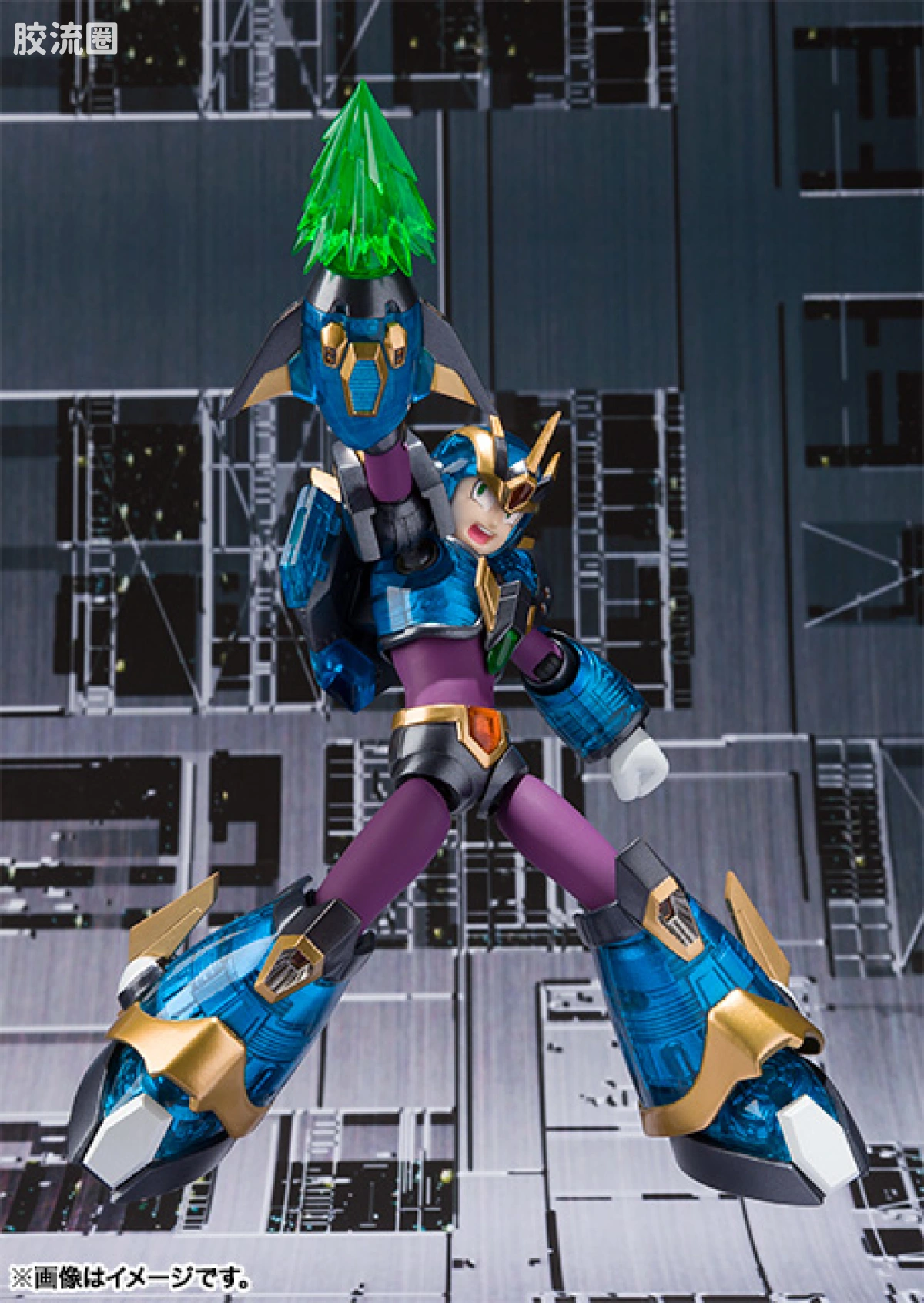 D-arts系列玩具 普通版 洛克人X Ultimate Armor 究极装甲 - 图片