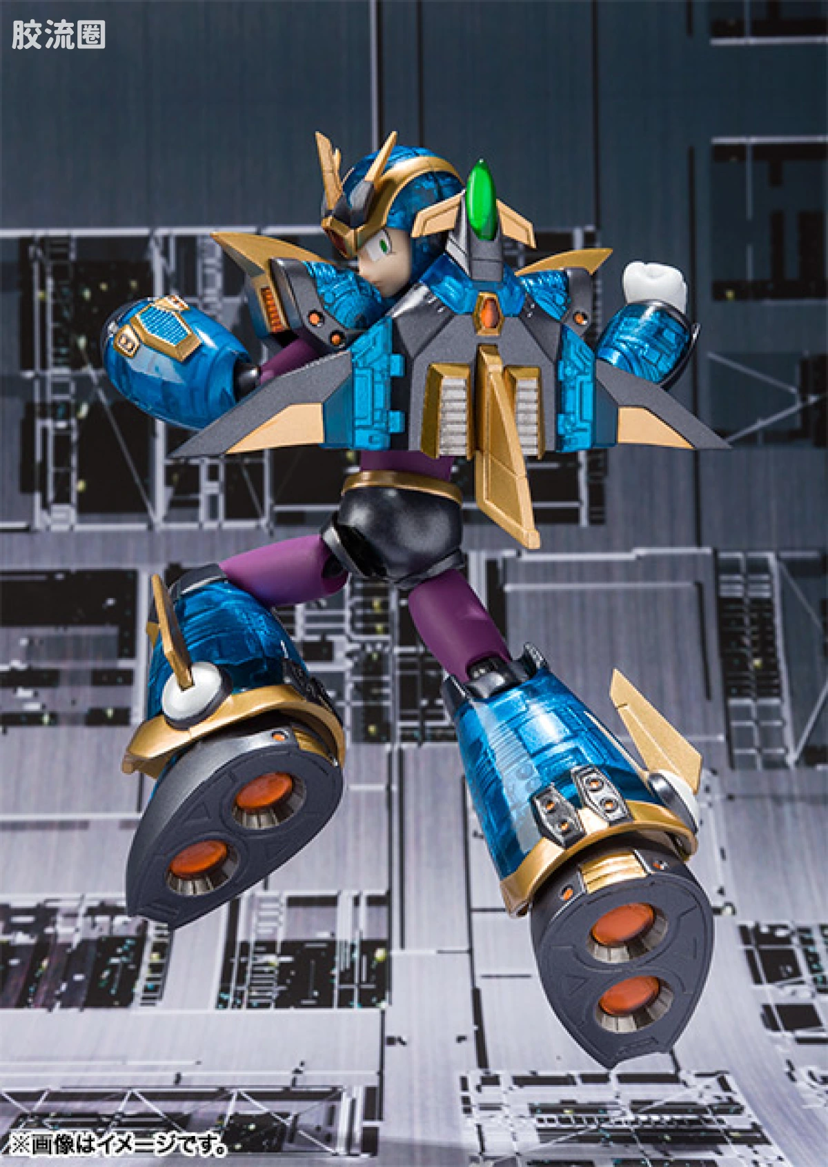 D-arts系列玩具 普通版 洛克人X Ultimate Armor 究极装甲 - 图片