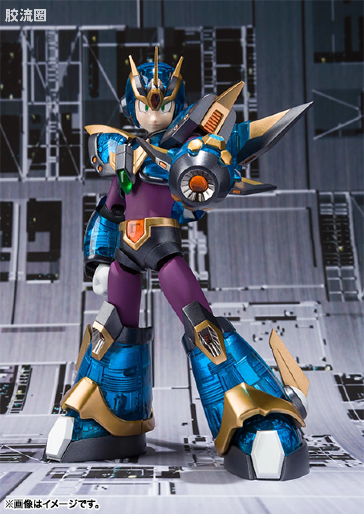 D-arts系列玩具 普通版 洛克人X Ultimate Armor 究极装甲 - 图片