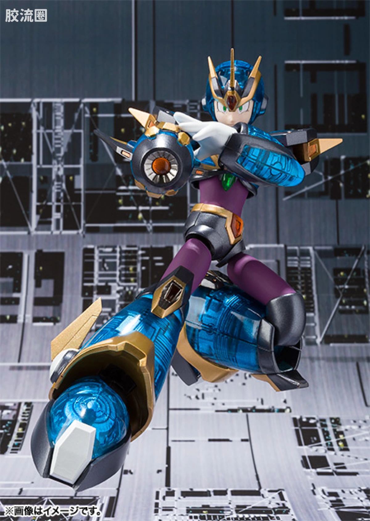 D-arts系列玩具 普通版 洛克人X Ultimate Armor 究极装甲 - 图片