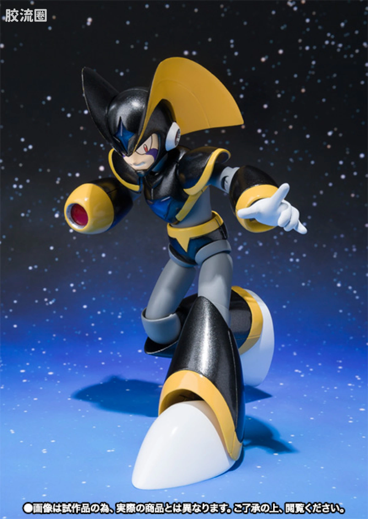 D-arts系列玩具 限定版 Rockman 元祖 洛克人 FORTE 福迪 - 图片